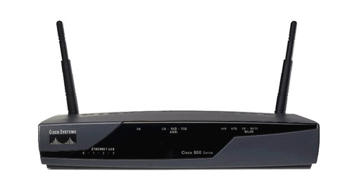 CISCO877W-G-A-K9 - Cisco 4-Port 10/100 ADSL Integrated Services Router