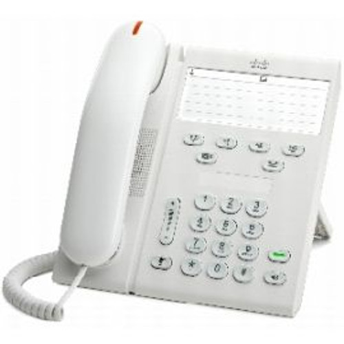 CP-6911-WL-K9 - Cisco 6900 Ip Phone Uc Phone 6911 White Slimline Handset