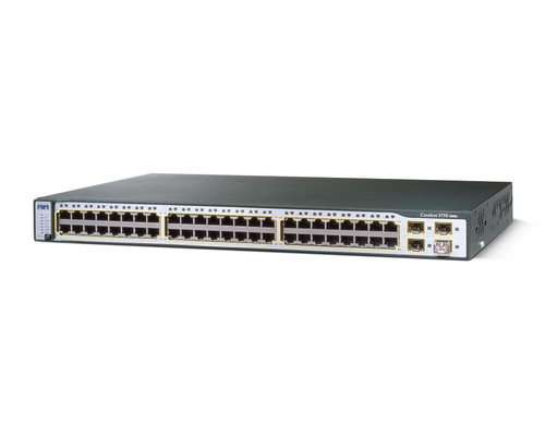 WS-C3750-48TS-S-RF - Cisco Catalyst Switch 3750 48 10/100 + 4 Sfp + Ipb Image