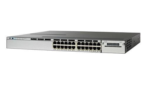 WS-C3750X-24P-S-RF - Cisco Catalyst 3750X-24P Switch Layer 3 - 24 X 10/100/1000 Ethernet Poe+ Ports (435W Poe Power Available) - Ip Base - Managed