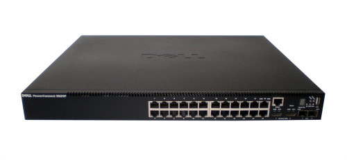 5524P - Dell 24-Port Gigabit PoE 2x SFP+ Layer3 Switch
