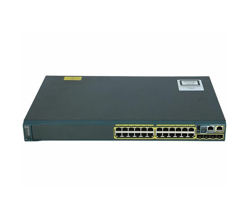 WS-C2960S-24TS-L-RF - Cisco Catalyst 2960S-24Ts Layer 2 - 24 X 10/100/1000 Ports - Gigabit Ethernet Switch - 4 X Sfp - Lan Base - Managed