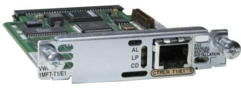 VWIC2-1MFT-G703= - Cisco 1-Port T1/E1 G.703 RJ-48 Voice/WAN Interface Card