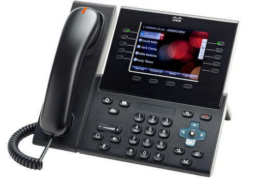 CP-8961-CL-K9 - Cisco 2-Port Gigabit Charcoal IP Phone