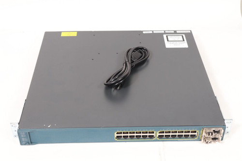WS-C3560E-24TD-S - Cisco 24-Port Gigabit 2 SFP+ Network Switch