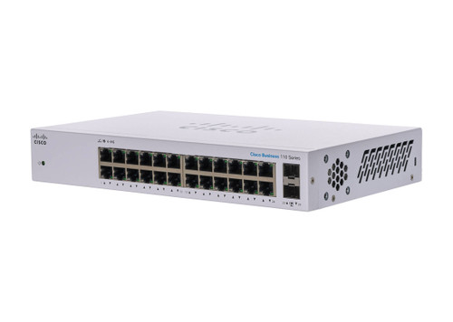 CBS110-24T= - Cisco 24-Port Gigabit 2 SFP Unmanaged Switch