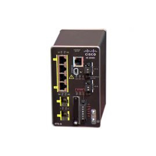 IE-2000-4T-G-L - Cisco Ethernet Switch Manageable Twisted Pair 2 Layer Supported Desktop Rail-mountable