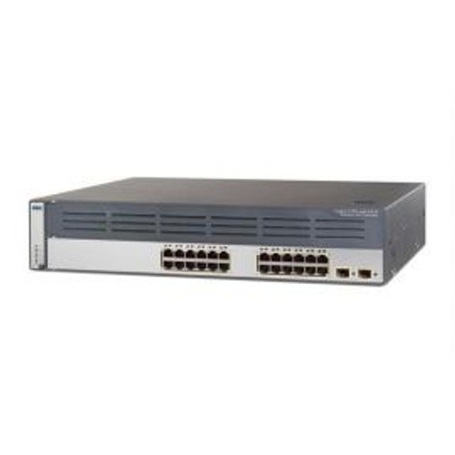 WS-C3750G-24WS-S25 - Cisco Catalyst 3750G 24-Ports 10Base-T/100Base-TX/1