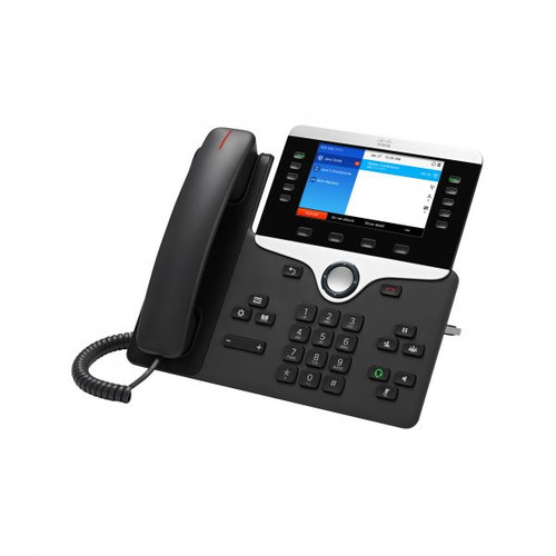 CP-8861-K9 - Cisco 2-Port Gigabit Wall-Mountable IP Phone