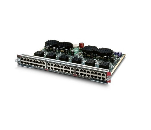 WS-X4548-RJ45V+= - Cisco Catalyst 48-Port Gigabit Ethernet Line Card