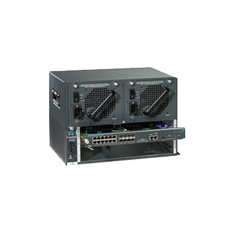 WS-C4503 - Cisco 3-Slot Layer 4 7U Rack-Mountable Network Switch Chassis