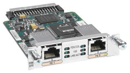 Cisco HWIC-2FE High Speed 2 Port Fast Ethernet WIC Card for ISR