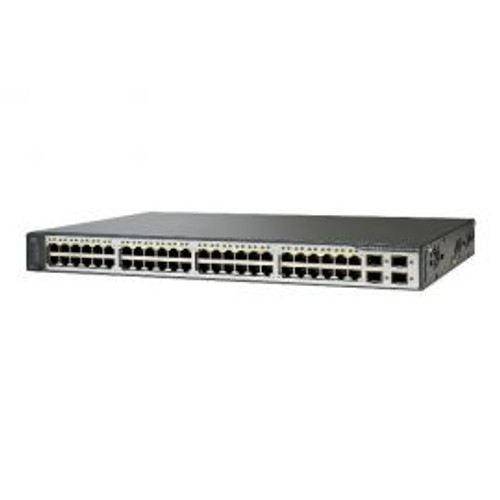 WS-C3750V2-48PS-E - Cisco Catalyst 3750v2 48-Ports 10Base-T/100Base-TX R