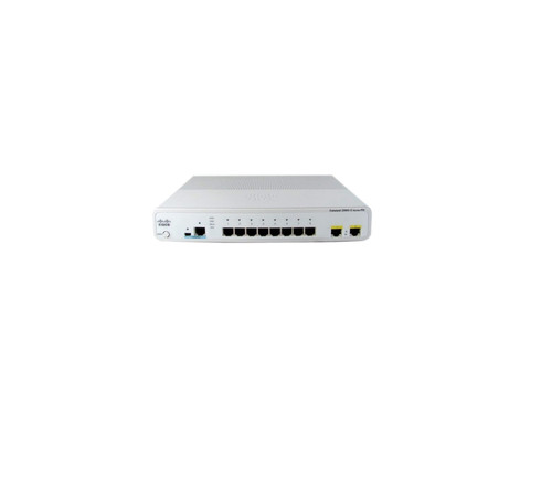 WS-C2960CPD-8TT-L - Cisco 8-Port PoE Layer 2 Network Switch