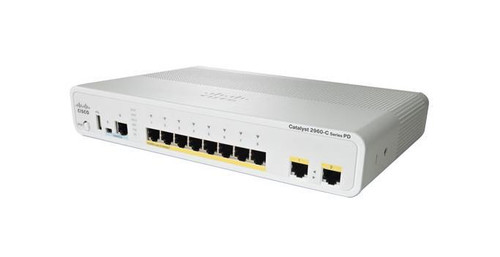 WS-C2960CPD-8TT-L-RF - Cisco 8-Port PoE+ Desktop Network Switch