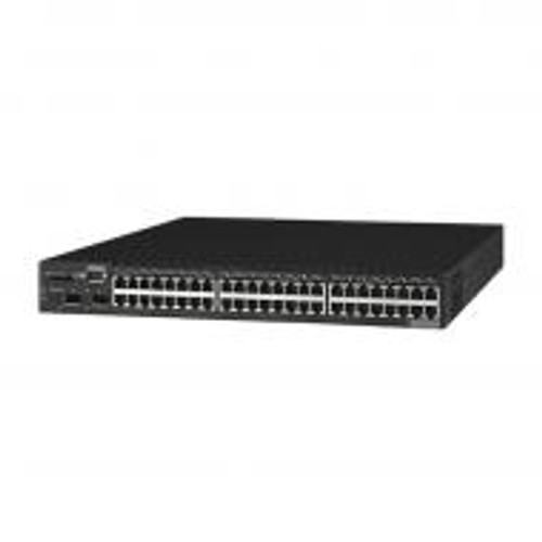 63CXN - Dell PowerSwitch S4048T-ON 48-Ports 48 x 10/100/1000 Base-T + 6 x 40GbE QSFP+ Network Switch with 2 x Power Supply