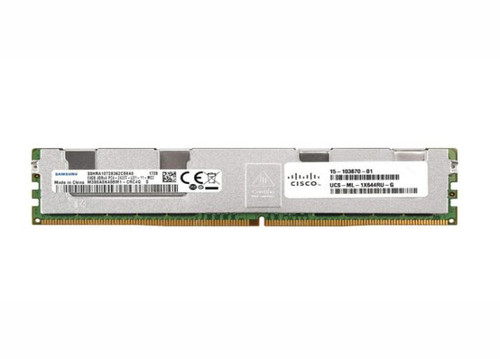 15-103670-01 - Cisco 64GB PC4-17000 DDR4-2133MHz Registered ECC CL15 288-Pin Load Reduced DIMM 1.2V Quad Rank Memory Module