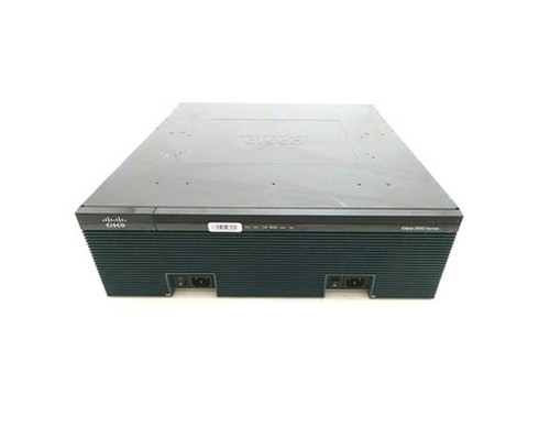 CISCO3925/K9= - Cisco 3925 Router W/Spe100(3Ge 4Ehwic 4Dsp 2Sm 256Mbcf 1Gbdram Ipb)