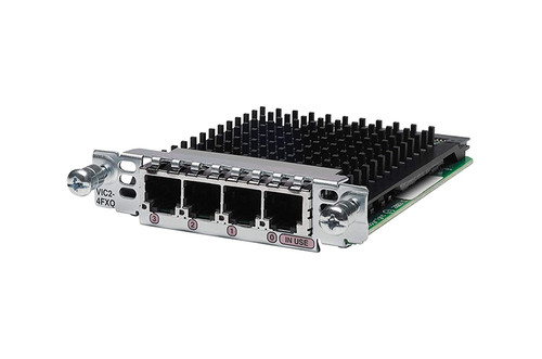 VIC2-4FXO= - Cisco Four-Port VIC Voice Interface Card (VIC) 4 x FXO WAN Voice Interface Card (VIC)