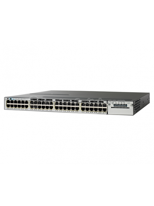 WS-C3750X-48T-S-RF - Cisco Catalyst 3750X-48T Switch Layer 3 - 48 X 10/100/1000 Ethernet Ports - Data Ip Base - Managed - Stackable