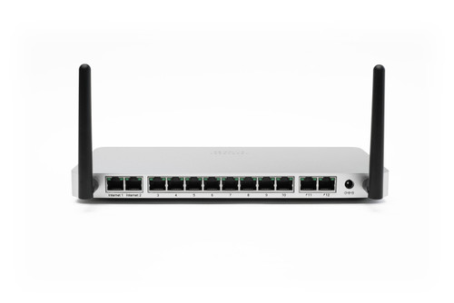 MX65W-HW - Cisco 8-Port Gigabit PoE+ Cloud Security Firewall