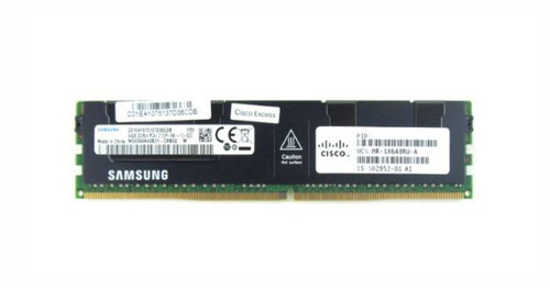 15-102952-01-RF - Cisco 64Gb Pc4-17000 Ddr4-2133Mhz Ecc Registered Cl15 Rdimm 1.2V Octa-Rank Memory Module