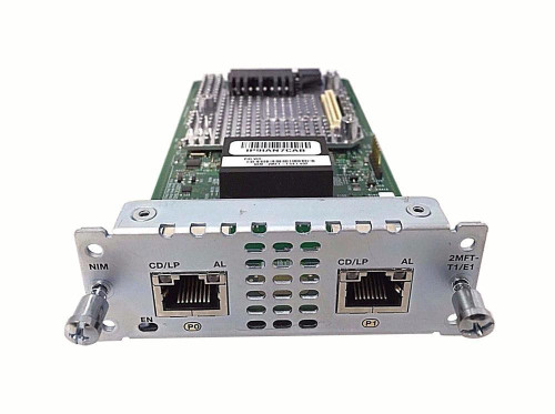 NIM-2MFT-T1/E1 - Cisco 2-Port T1/E1 Multiflex Trunk Module