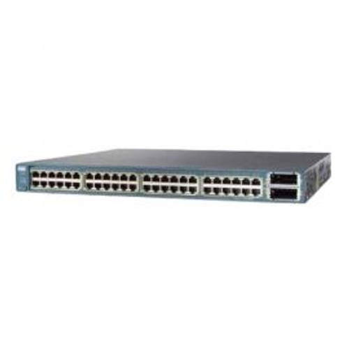 WS-C3560E-48TD-E - Cisco Catalyst 3560E 48-Ports 10/100/1000+2 10GE(X2) 265W IPS Switch