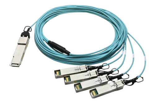 QSFP-4x10G-AOC10M - Cisco 40GBase QSFP to 4 SFP+ 10m Active Optical Cable