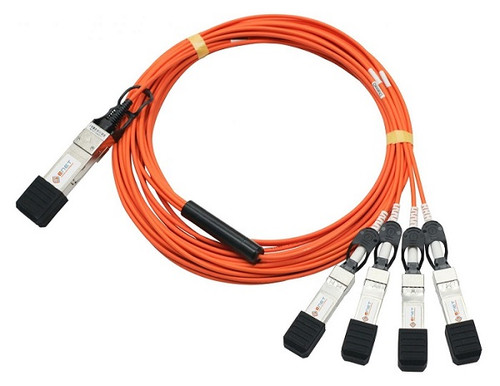 QSFP-4x10G-AOC10M-RF - Cisco Qsfp To 4 X Sfp 10Gbps Active Optical Cable 10M