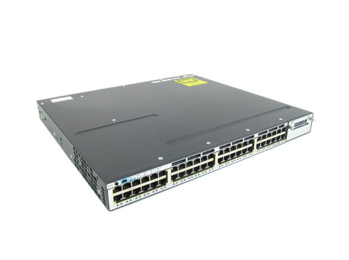 WS-C3750X-48PF-L-RF - Cisco 48-Port PoE Layer 2 Network Switch