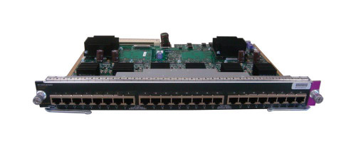 WS-X4524-GB-RJ45V - Cisco 48-Port 1000Base-T Gigabit Ethernet Switch Module