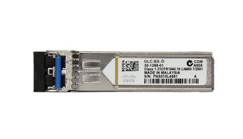 GLC-BX-D - Cisco 1Gbps 1000Base-BX-D 10km SFP Transceiver