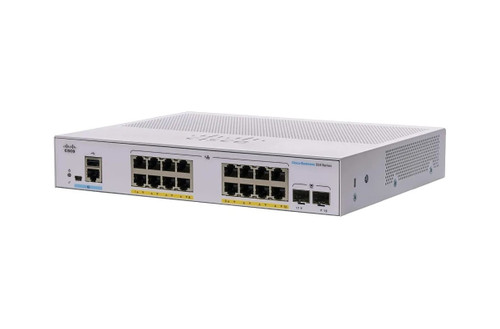 CBS350-16FP-2G-RF - Cisco Business 350 Switch 16 10/100/1000 Poe+ Ports With 240W Power Budget 2 Gigabit Sfp