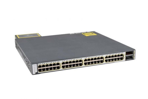 WS-C3750E-48PD-SF - Cisco 48-Port PoE Network Switch