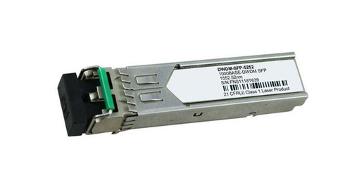 DWDM-SFP-5252-RF - Cisco 1Gbps 1000Base-DWDM 80km 1552.52nm SFP Transceiver