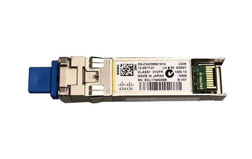 DS-CWDM8G1610-RF - Cisco 8Gbps CWDM 1610nm 40km SFP+ Transceiver