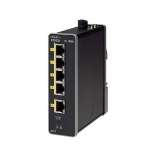 IE-1000-4T1T-LM - Cisco 5-Ports 10/100 Manageable Layer2 Rail-Mountable