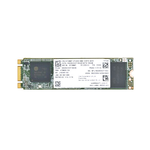 7J88T - Dell 180GB SATA 6Gb/s M.2 2280 SSD