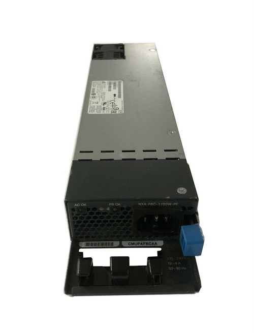 NXA-PAC-1100W-PE2= - Cisco 1100W AC Hot-Pluggable Redundant Power Supply