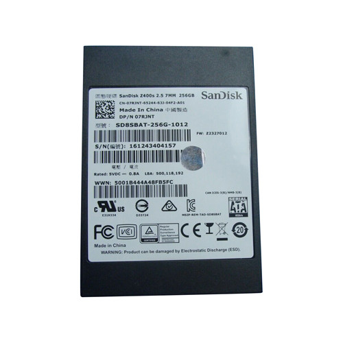 7RJNT - Dell 256GB SATA 6Gb/s 2.5" SSD