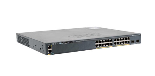 WS-C2960XR-24PS-I-RF - Cisco 24-Port Gigabit Ethernet 4 SFP Network Switch