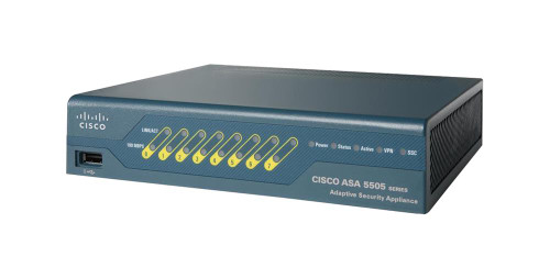 ASA5505-SSL10-K9= - Cisco 10 SSL 50 Firewall Users VPN Router