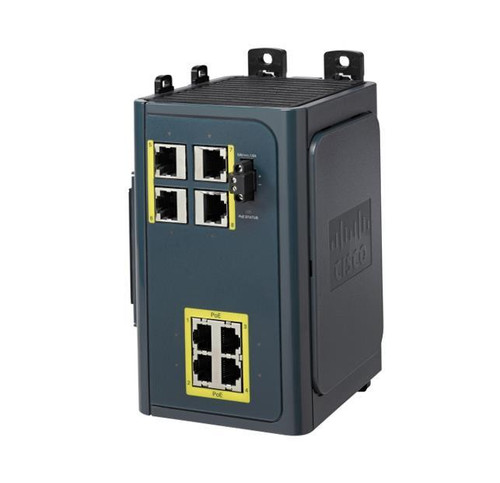 IEM-3000-4PC-4TC-RF - Cisco 4-Port PoE Gigabit 2 SFP Layer 2 Switch