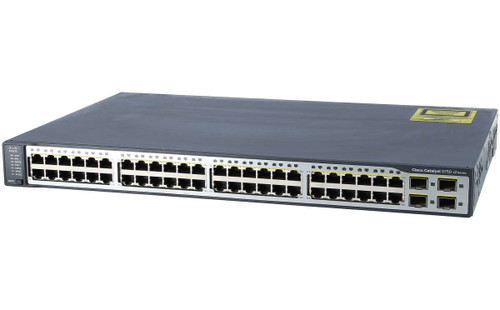 WS-C3750V2-48TS-S - Cisco Catalyst 3750V2 48-Port Switch