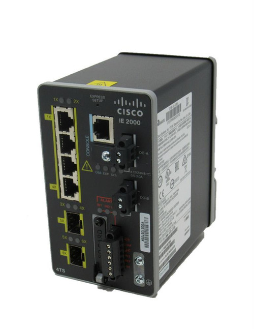 IE-2000-4TS-B= - Cisco 4-Port Gigabit RJ-45 Manageable Layer2 Network Switch