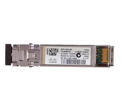 SFP-10G-ZR-S - Cisco 10GBase-ZR SFP+ 1550nm 80km Single-Mode Transceiver