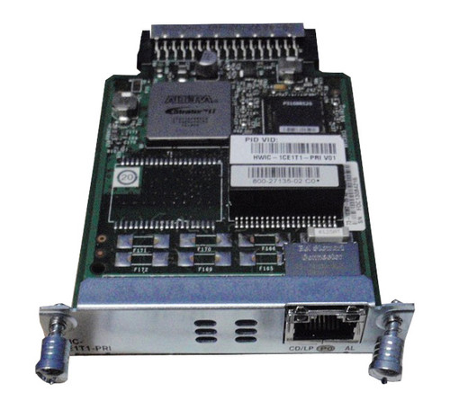 HWIC-1CE1T1-PRI= - Cisco 1-Port Channelized T1/E1 ISDN PRI WAN Interface Card