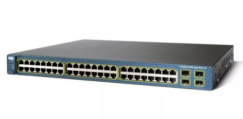 WS-C3560G-48PS-E - Cisco 48-Port PoE 4 SFP Network Switch