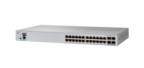 WS-C2960L-24TS-LL-RF - Cisco 24-Port Gigabit 4x SFP+ Manageable Layer4 Switch